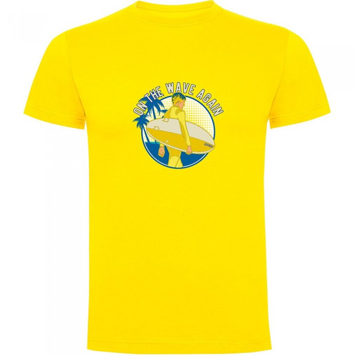 [해외]KRUSKIS On The Wave 반팔 티셔츠 14140556312 Yellow