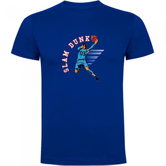 [해외]KRUSKIS Slam Dunk 반팔 티셔츠 3140556576 Royal Blue