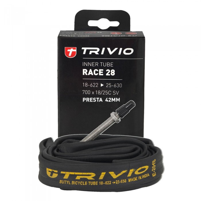 [해외]TRIVIO Road Presta 42mm 내부 튜브 1140576548 Black