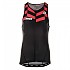 [해외]BIORACER Tri Top Zipper 슬리브리스 사이클링 져지 1140538391 Hot Rod Red