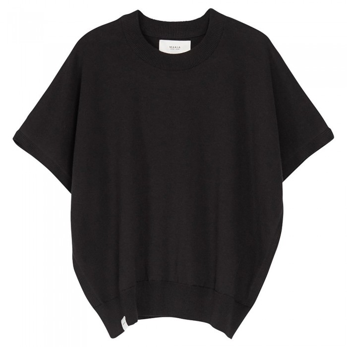 [해외]MAKIA 반팔 크루넥 스웨터 Mona Knit 140550377 Black