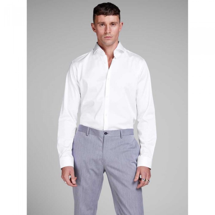 [해외]잭앤존스 긴 소매 셔츠 Premium Comfort 137118165 White