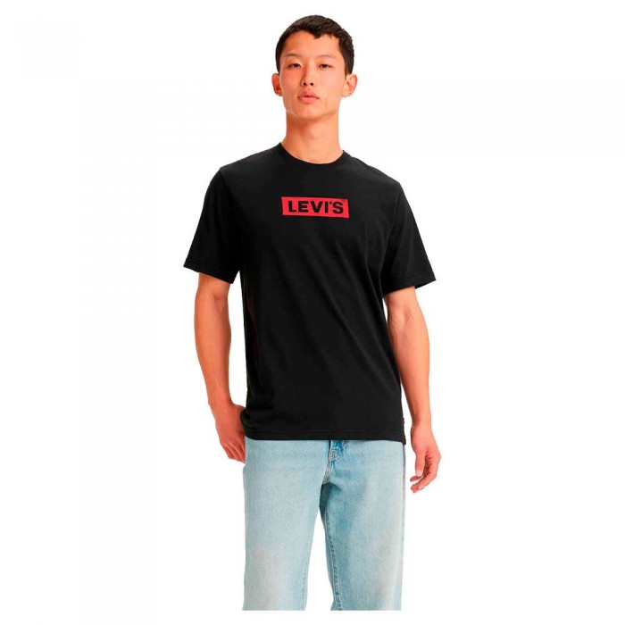 [해외]리바이스 반팔 라운드넥 티셔츠 Relaxed Fit 139944258 Boxtab+ Caviar+
