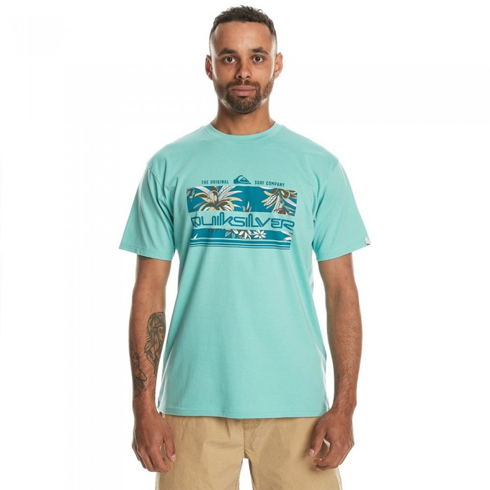 [해외]퀵실버 Top 레인 Bow 반팔 티셔츠 140489237 Marine Blue
