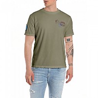 [해외]리플레이 M6763 .000.23608P 반팔 티셔츠 140529141 Light Military Green