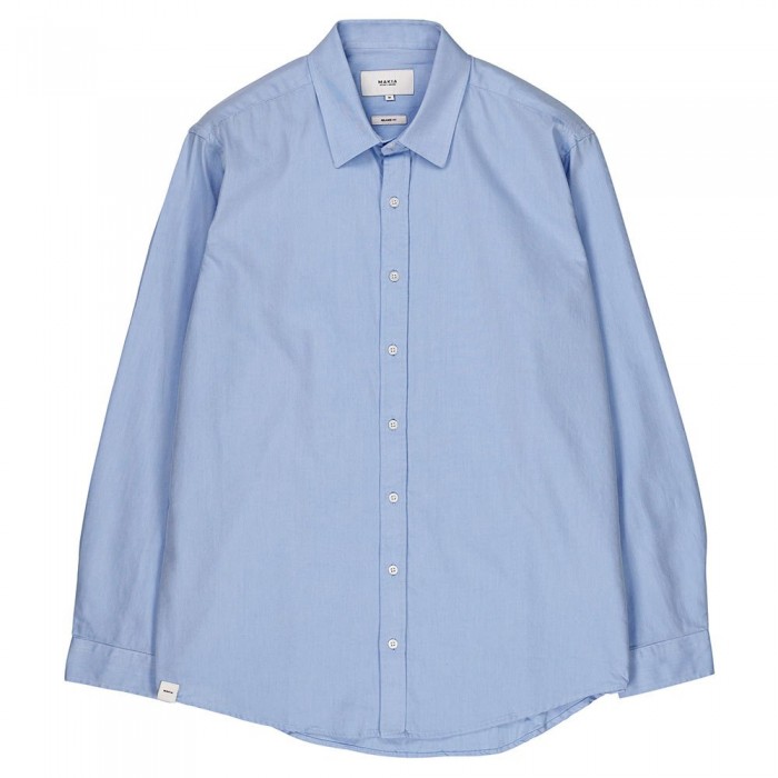 [해외]MAKIA 긴 소매 셔츠 Laine 140550108 Blue