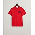 [해외]간트 Arch Script 반팔 티셔츠 140565898 Ruby Red