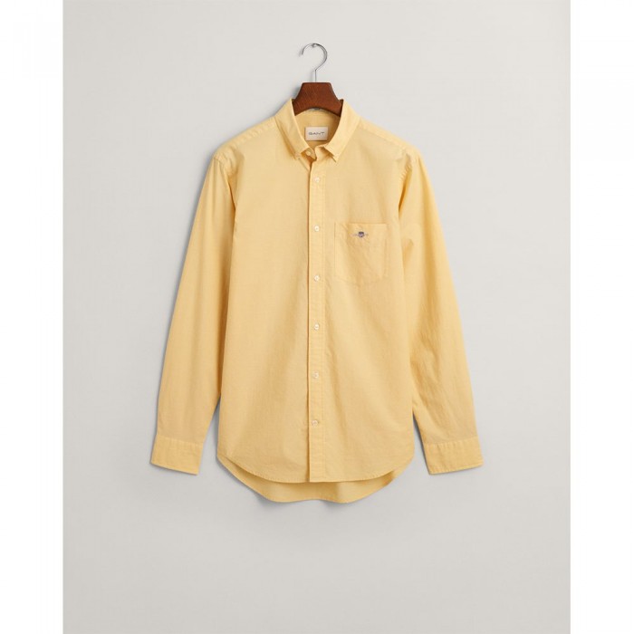 [해외]간트 긴 소매 셔츠 Reg Poplin 140565952 Dusty Yellow