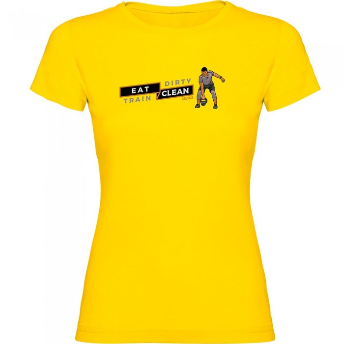 [해외]KRUSKIS Kettleball 반팔 티셔츠 7140556139 Yellow