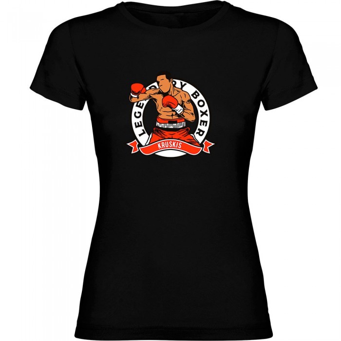 [해외]KRUSKIS Legendary Boxer 반팔 티셔츠 7140556181 Black