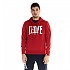 [해외]LEONE APPAREL Big Logo Basic 후드티 7140336053 Red