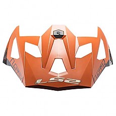 [해외]LS2 MX703 Victory 썬바이저 9139019331 Titanium / Orange