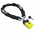 [해외]URBAN SECURITY 체인 잠금 Padlock U4K+120 9140512455 Black / Yellow