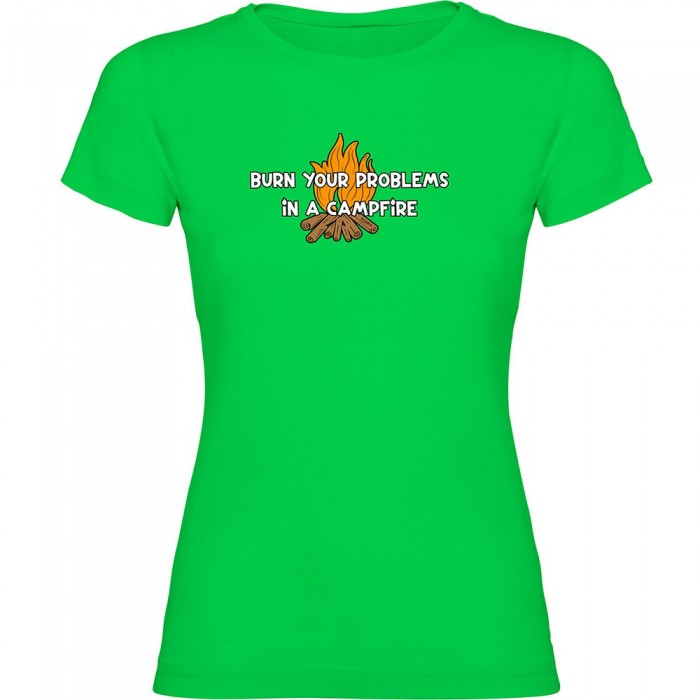 [해외]KRUSKIS Burn Your 프로blems 반팔 티셔츠 4140578258 Light Green