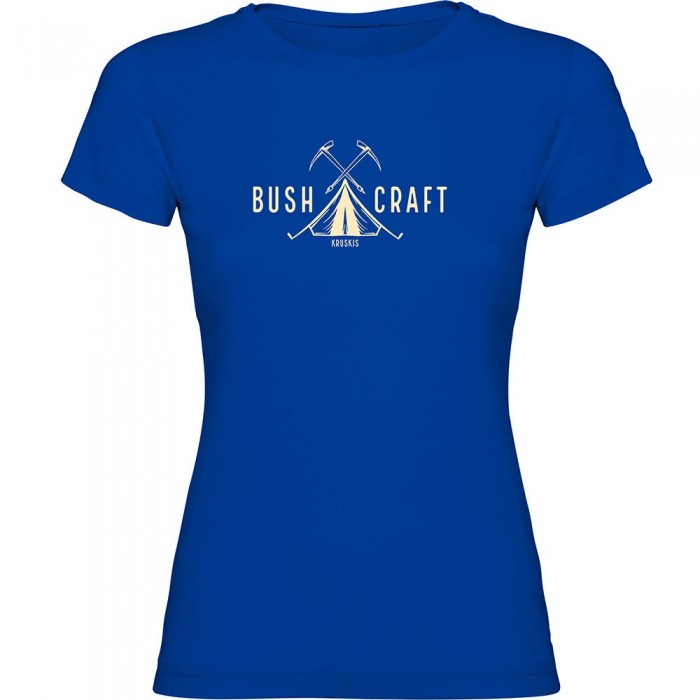[해외]KRUSKIS Bushcraft Life 반팔 티셔츠 4140578298 Royal Blue