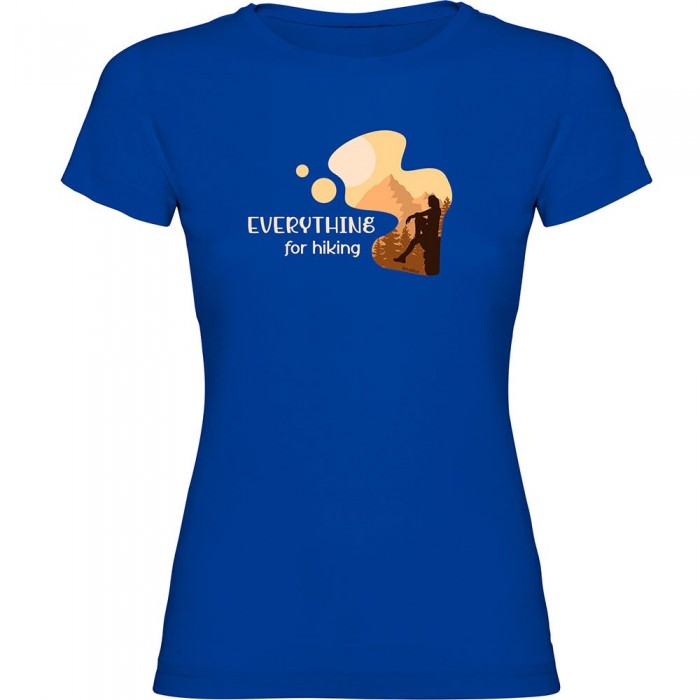 [해외]KRUSKIS Everything For 하이킹 반팔 티셔츠 4140578552 Royal Blue