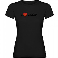 [해외]KRUSKIS I Love Camp 반팔 티셔츠 4140578656 Black
