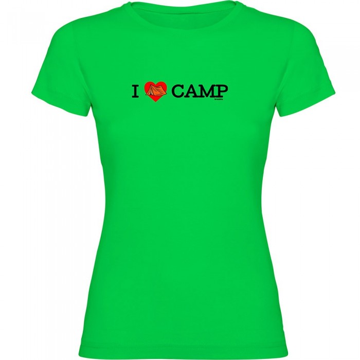 [해외]KRUSKIS I Love Camp 반팔 티셔츠 4140578664 Light Green