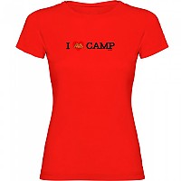 [해외]KRUSKIS I Love Camp 반팔 티셔츠 4140578666 Red