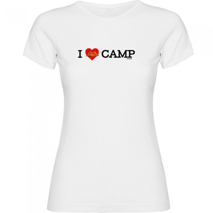 [해외]KRUSKIS I Love Camp 반팔 티셔츠 4140578670 White