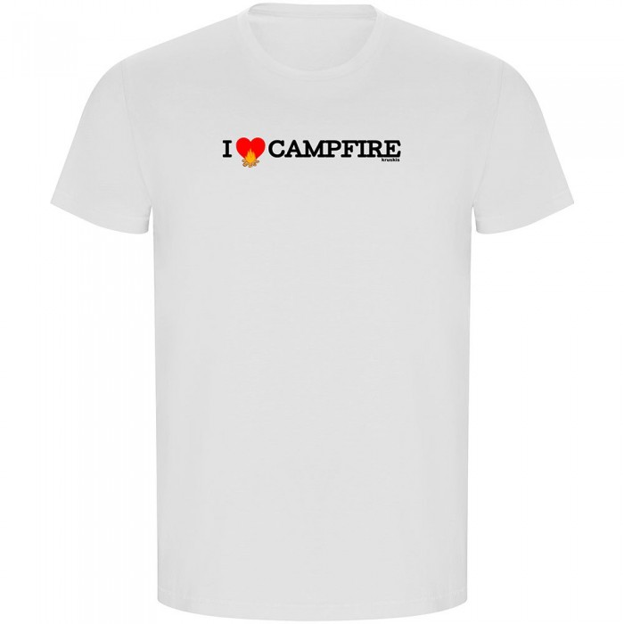 [해외]KRUSKIS I Love Campfire ECO 반팔 티셔츠 4140578682 White