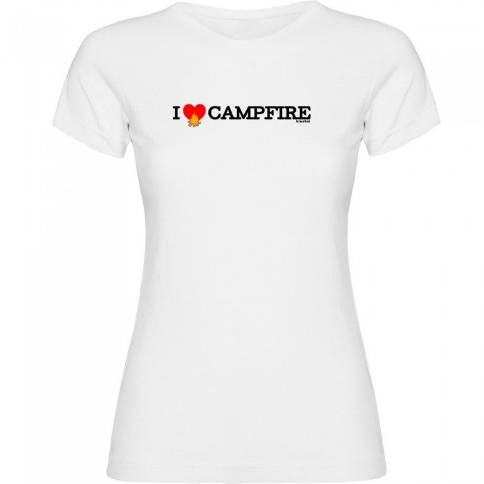 [해외]KRUSKIS I Love Campfire 반팔 티셔츠 4140578699 White