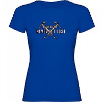 [해외]KRUSKIS 네버 Get Lost 반팔 티셔츠 4140578755 Royal Blue
