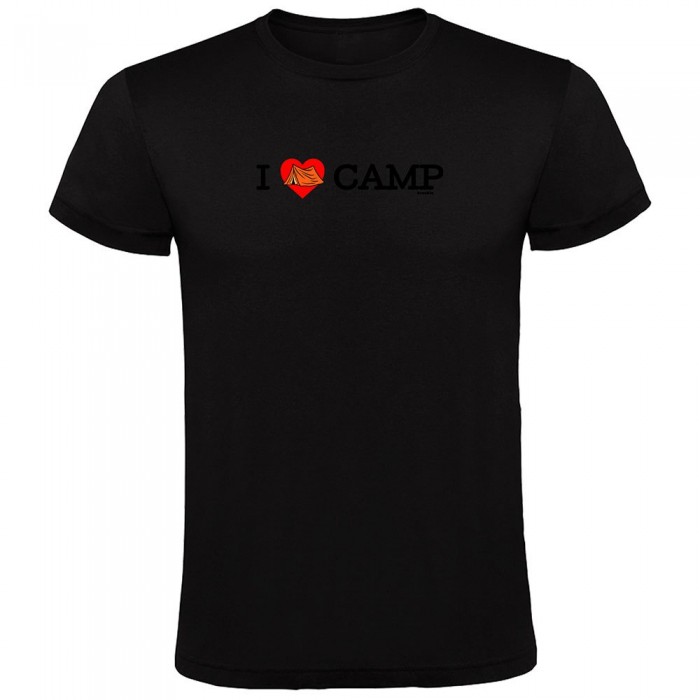 [해외]KRUSKIS I Love Camp 반팔 티셔츠 4140578655 Black