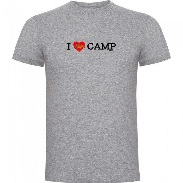 [해외]KRUSKIS I Love Camp 반팔 티셔츠 4140578662 Heather Grey