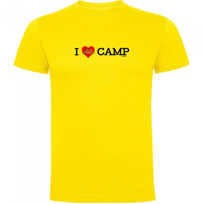 [해외]KRUSKIS I Love Camp 반팔 티셔츠 4140578671 Yellow