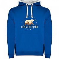 [해외]KRUSKIS 후드티 Adventure Sport Bicolor 4140578068 Royal Blue / White