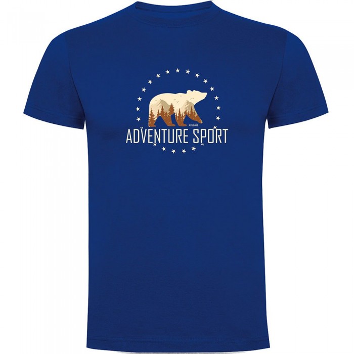 [해외]KRUSKIS Adventure Sport 반팔 티셔츠 4140578088 Royal Blue