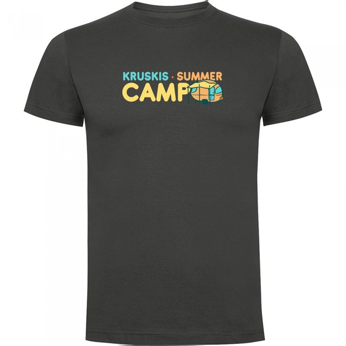 [해외]KRUSKIS 썸머 Camp 반팔 티셔츠 4140578774 Dark Grey