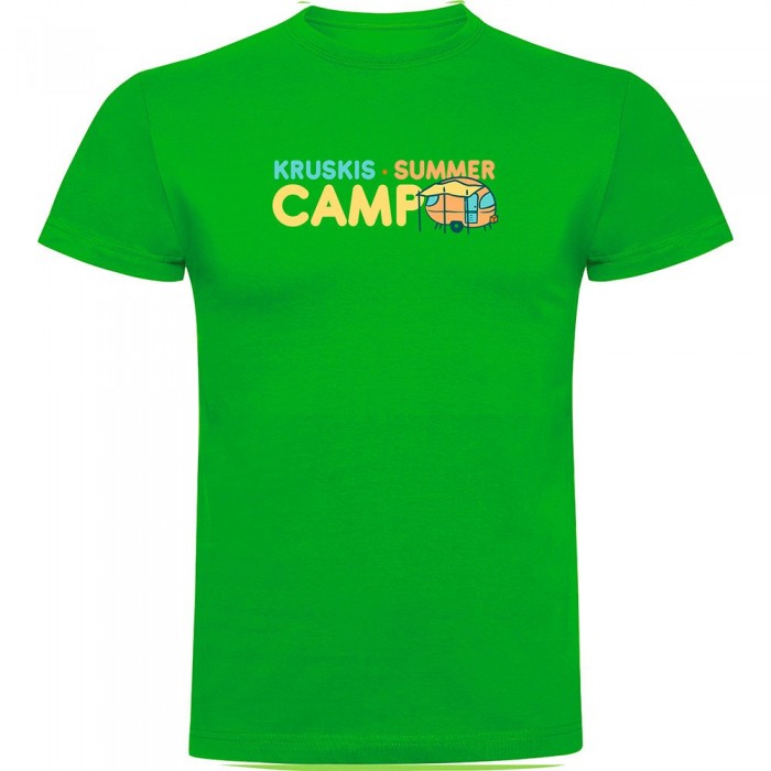 [해외]KRUSKIS 썸머 Camp 반팔 티셔츠 4140578777 Green