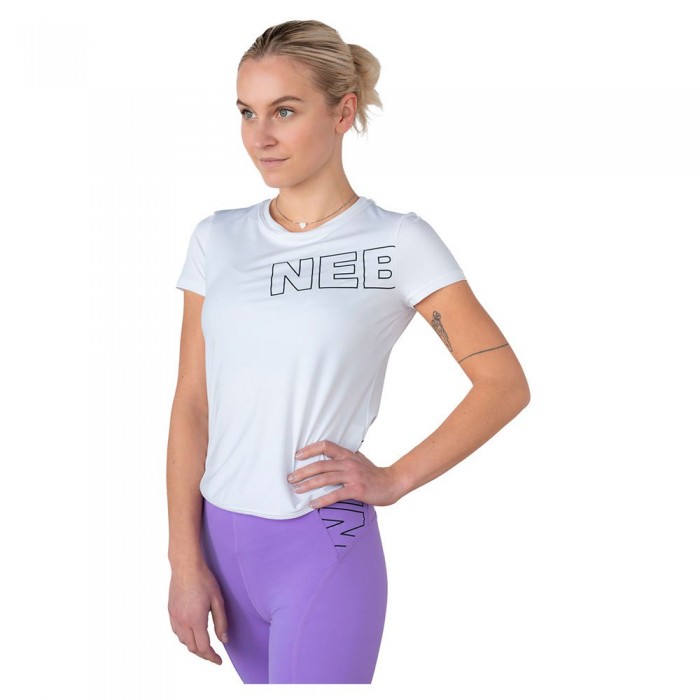 [해외]NEBBIA 반소매 티셔츠 Fit 액티브wear Functional 440 7140564629 White