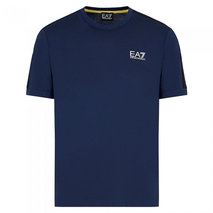 [해외]EA7 EMPORIO 아르마니 3DPT35 반팔 티셔츠 140469631 Navy Blue