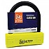 [해외]URBAN SECURITY UR120125 SRA 120 mm U자물쇠 9140512724 Black / Yellow