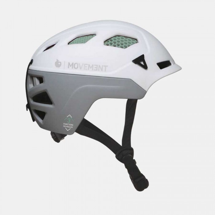 [해외]MOVEMENT 3Tech Alpi Honeycomb 헬멧 5140290937 White / Black / Grey