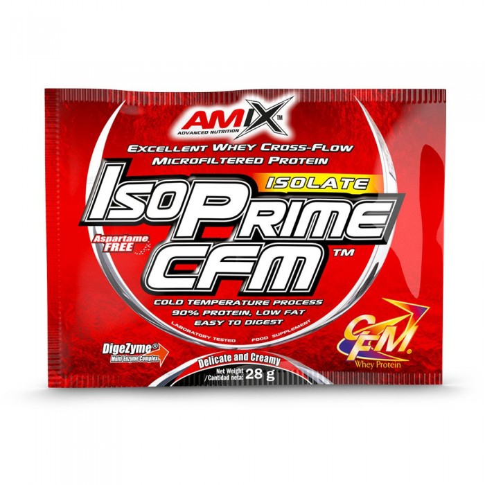[해외]AMIX 1인용 바나나 단백질 분리물 Isoprime CFM 28gr 6140502710 Red