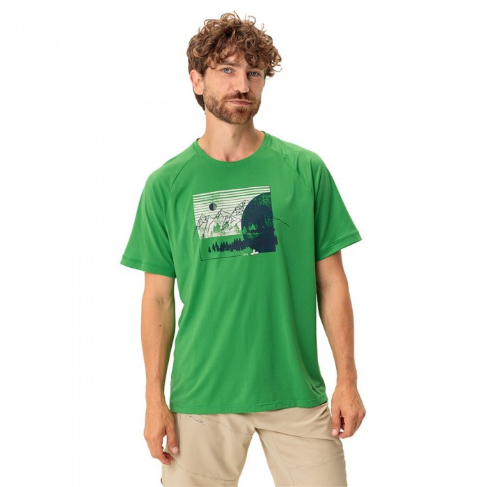 [해외]바우데 Gleann II 반팔 티셔츠 4140417640 Apple Green