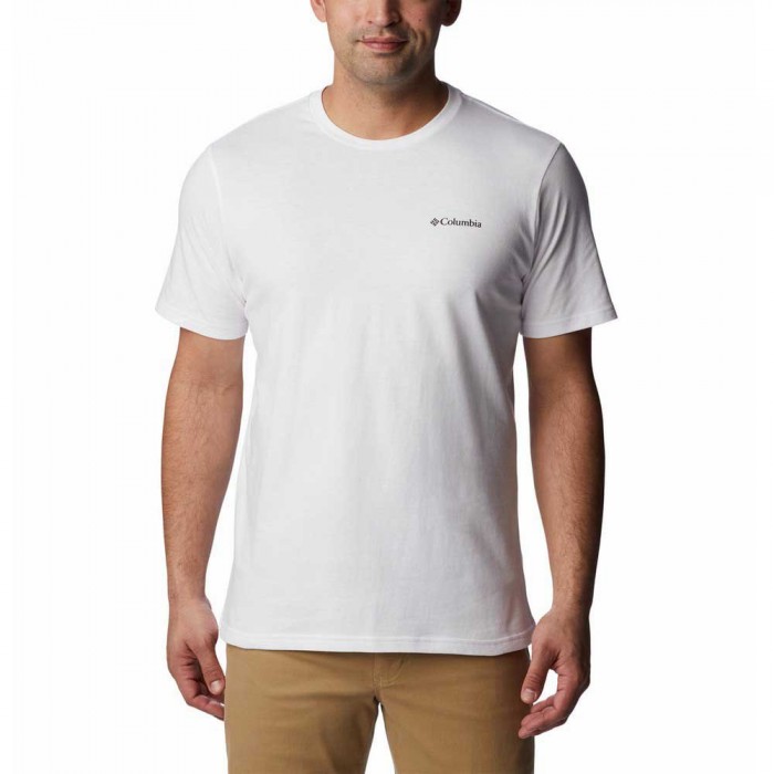 [해외]컬럼비아 North Cascades™ 반팔 티셔츠 4140574816 White / CSC Box Logo