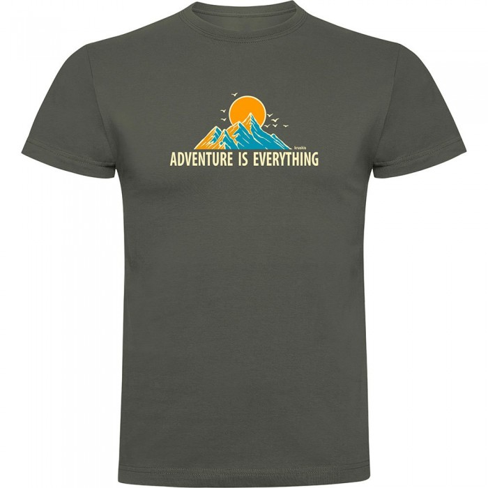 [해외]KRUSKIS Adventure Is Everything 반팔 티셔츠 4140578048 Dark Army Green