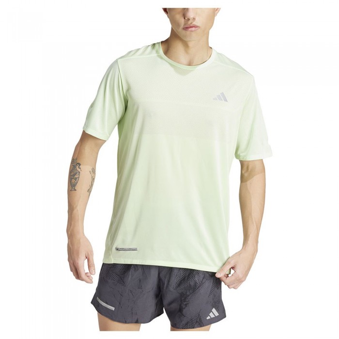 [해외]아디다스 반소매 티셔츠 Ultimate Eng 6140502454 Semi Green Spark / White