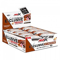 [해외]AMIX 단백질 Exclusive 40g 12 단위 더블 초콜릿 에너지 바 상자 14137520376