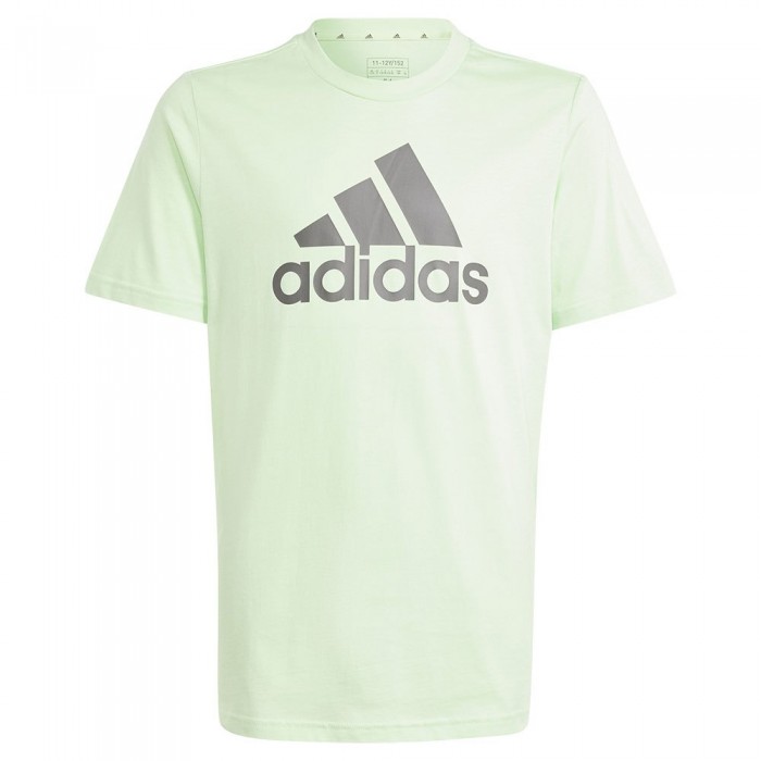 [해외]아디다스 반소매 티셔츠 Big 로고 15140529696 Semi Green Spark / Charcoal