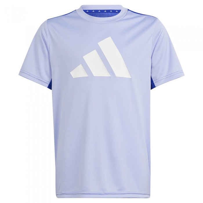 [해외]아디다스 반소매 티셔츠 Train Essentials 로고 15140530275 Lucid Blue / White