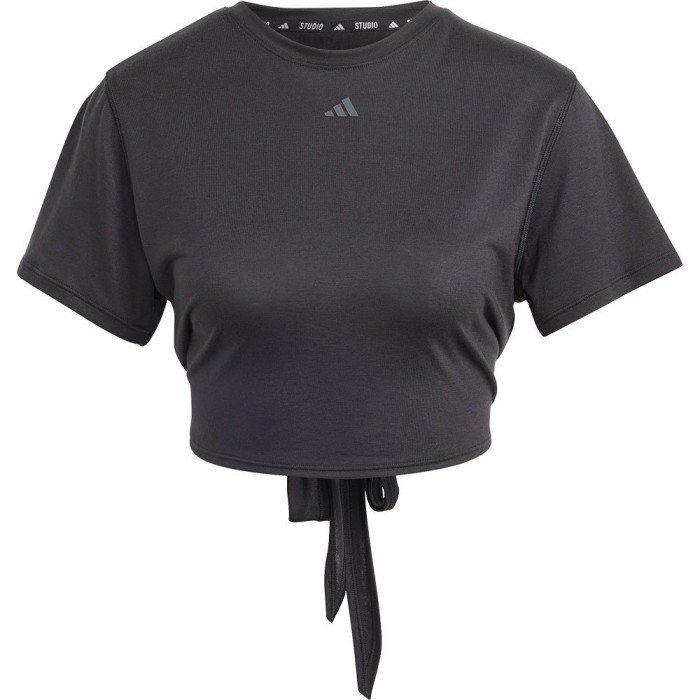 [해외]아디다스 반소매 티셔츠 Yoga ST Wrap 7140502603 Black / Grey Six