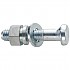 [해외]FIX NIPPEL 안장 클램프 볼트 M8x50 mm 1140522206 Silver