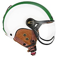 [해외]CGM 801I Ebi Italia 어반 헬멧 1139489732 White / Green / Red