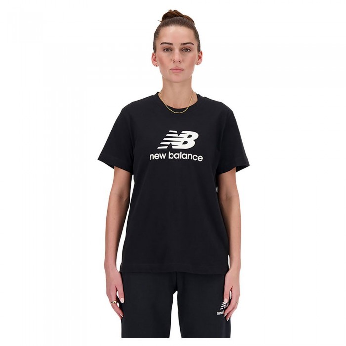 [해외]뉴발란스 Sport Essentials 로고 티셔츠 140541756 Black